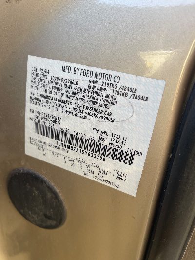 2005 Lincoln LS Location - Ford - Row 27 - Stock # H49962