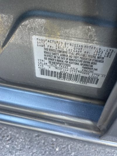 2015 Nissan Sentra Location - Imports - Row 43 - Stock # H49965