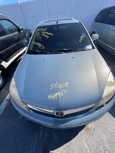 2008 Saturn Aura Location - GM - Row 32 - Stock # H49967