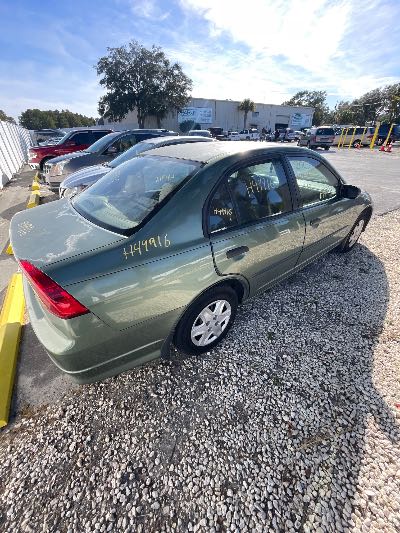 2003 Honda Civic Location - Imports - Row 4 - Stock # H49916