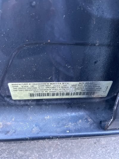 2007 Volkswagen Jetta Location - Imports - Row 43 - Stock # H49986