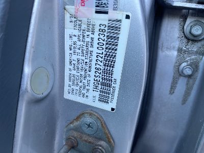 2002 Honda Civic Location - Imports - Row 30 - Stock # H50024