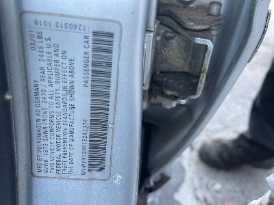 2001 Volkswagen Passat Wagon Location - Imports - Row 43 - Stock # H50053