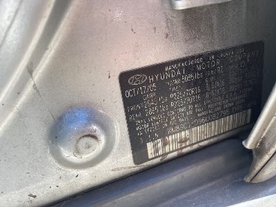 2006 Hyundai Santa Fe Location - Imports - Row 1 - Stock # H50133