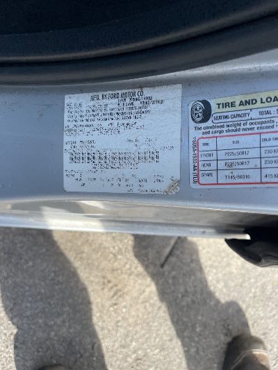 2010 Mercury Milan Location - Ford - Row 30 - Stock # H50214