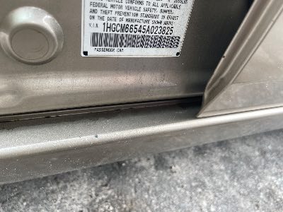 2005 Honda Accord Location - Imports - Row 6 - Stock # H50235