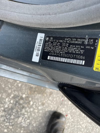 2007 BMW 7-Series Location - Imports - Row 5 - Stock # H50242