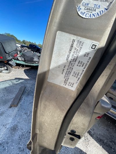 2000 Buick Regal Location - GM - Row 37 - Stock # H50306