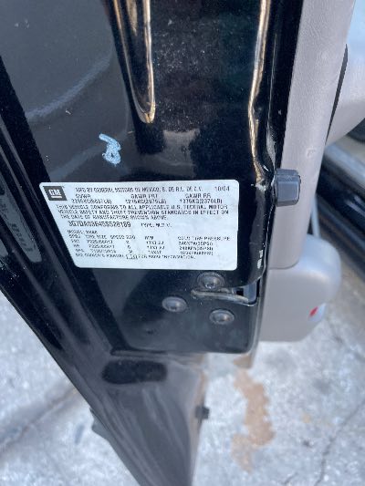 2005 Pontiac Aztek Location - GM - Row 37 - Stock # H50312