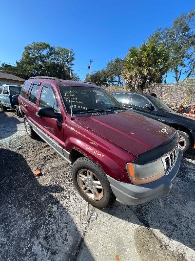 2002 Jeep Grand Cherokee Location - Chrysler - Row 46 - Stock # H50309