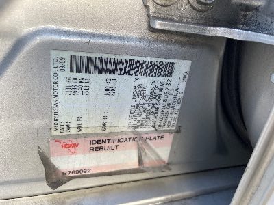 2010 Nissan Maxima Location - Imports - Row 9 - Stock # H50315