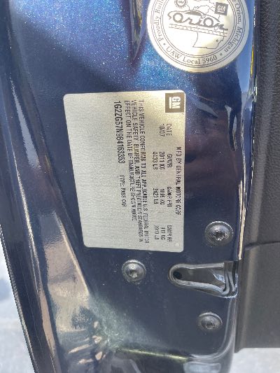 2008 Pontiac G6 Location - GM - Row 38 - Stock # H50300