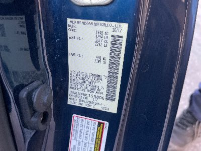 2013 Nissan Altima Location - Imports - Row 9 - Stock # H50293