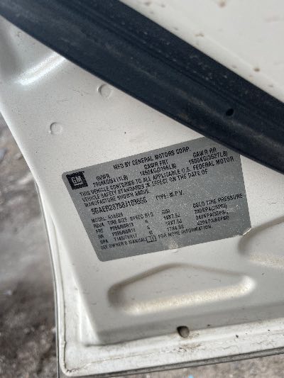 2008 Buick Enclave Location - GM - Row 38 - Stock # H50426