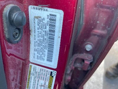 2005 Pontiac Vibe Location - GM - Row 38 - Stock # H50421