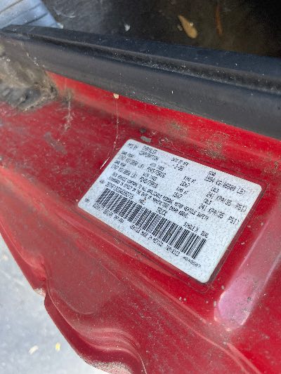 1998 Dodge Ram 1500 Location - Large Trucks & Vans - Row 16 - Stock # H50445