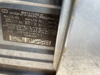 2010 Hyundai Sonata Location - Imports - Row 16 - Stock # H50414