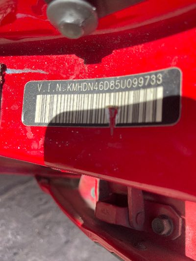 2005 Hyundai Elantra Location - Imports - Row 12 - Stock # H50460