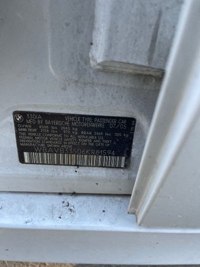 2006 BMW 3-Series Location - Imports - Row 12 - Stock # H50494