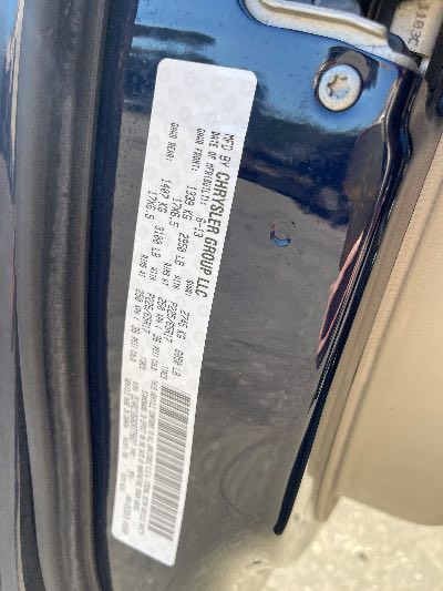 2013 Chrysler Town & Country Location - Chrysler - Row 38 - Stock # H50515