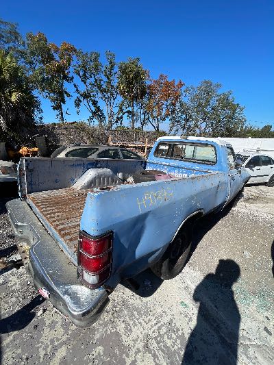 1989 Dodge D100 Location - Large Trucks & Vans - Row 20 - Stock # H50343