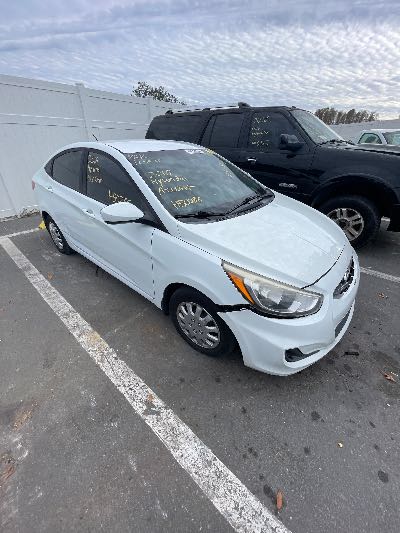 2016 Hyundai Accent Location - Imports - Row 1 - Stock # H50286