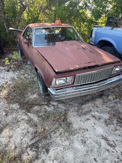 1978 chevrolet el camino Location - GM - Row 27 - Stock # H48122