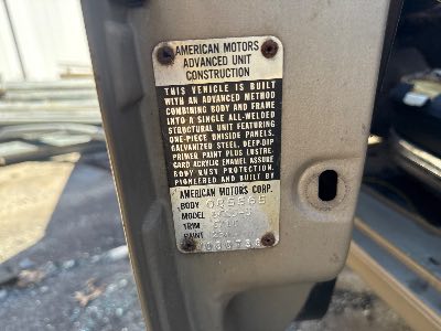 1960 AMC Rambler Location - GM - Row 34 - Stock # H46893