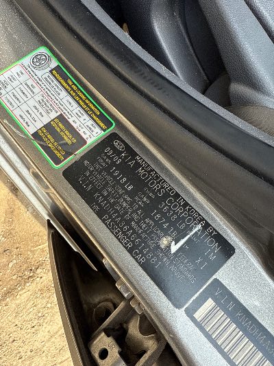 2010 Kia Rio Location - Imports - Row 1 - Stock # H47571