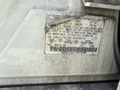 2007 Nissan Altima Location - Imports - Row 2 - Stock # H47615