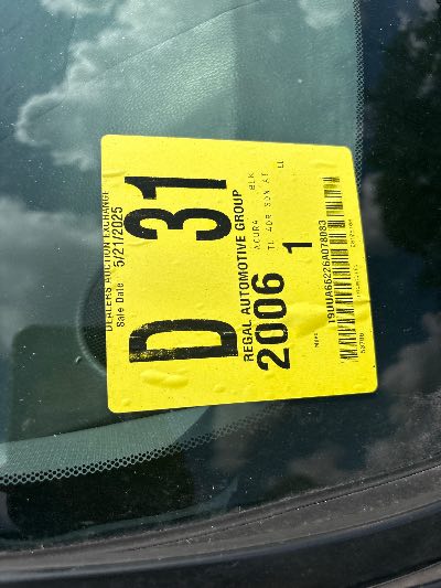 2006 Acura TL Location - Imports - Row 5 - Stock # H48181