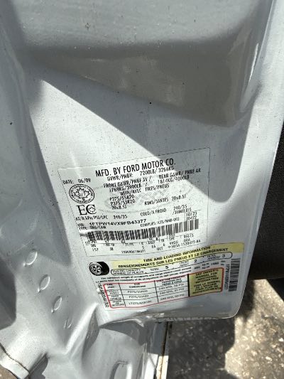 2009 Ford F-150 Location - Large Trucks & Vans - Row 48 - Stock # H48380