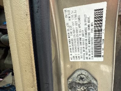 2007 Honda CR-V Location - Imports - Row 9 - Stock # H48639