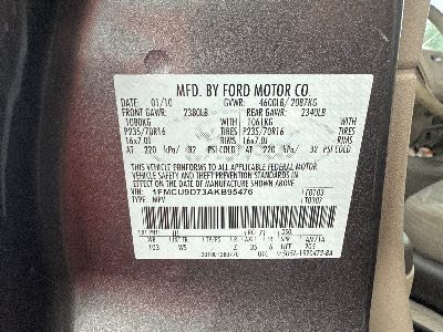 2010 Ford Escape Location - Ford - Row 28 - Stock # H48731