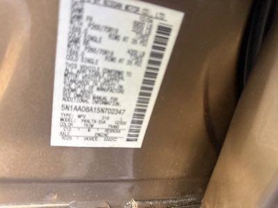 2005 Nissan Armada Location - Large Trucks & Vans - Row 15 - Stock # H47655