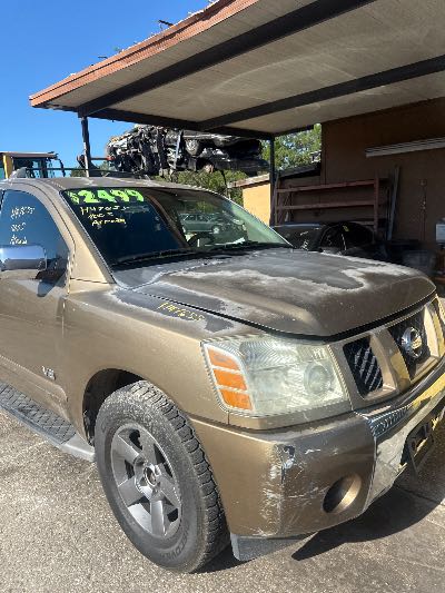 2005 Nissan Armada Location - Large Trucks & Vans - Row 15 - Stock # H47655