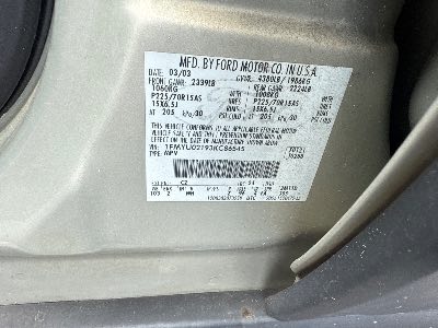 2003 Ford Escape Location - Ford - Row 28 - Stock # H48744