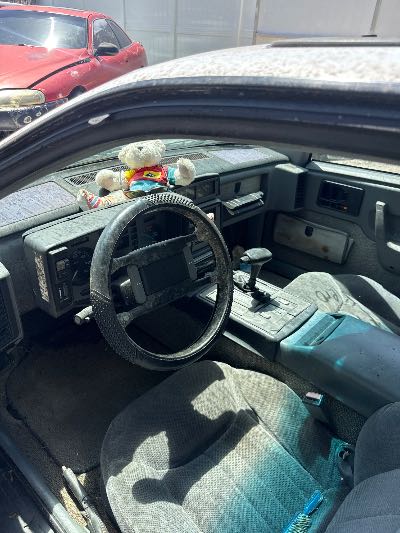 1986 Pontiac Fiero Location - GM - Row 34 - Stock # H48651