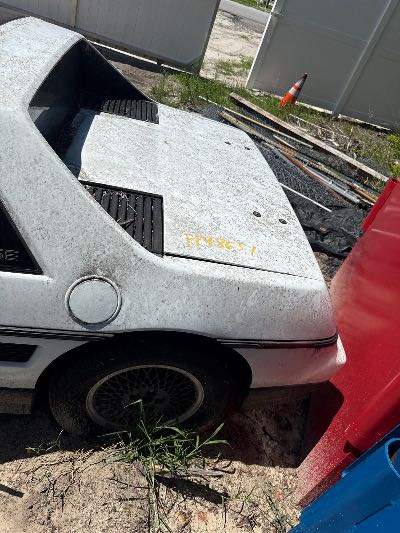 1986 Pontiac Fiero Location - GM - Row 34 - Stock # H48651