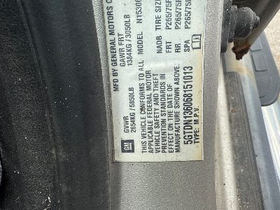 2006 HUMMER H3 SUV Location - Large Trucks & Vans - Row 19 - Stock # H48882