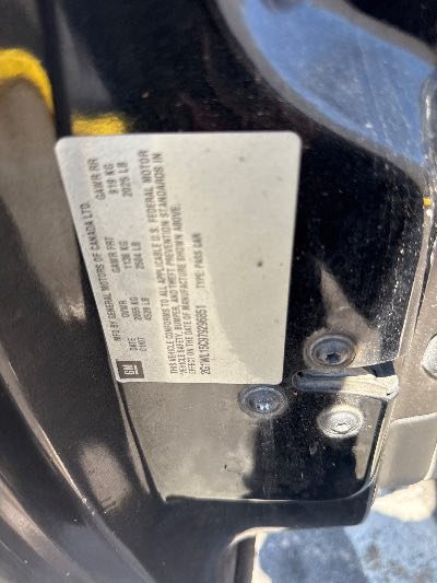 2007 Chevrolet Monte Carlo Location - GM - Row 33 - Stock # H49011