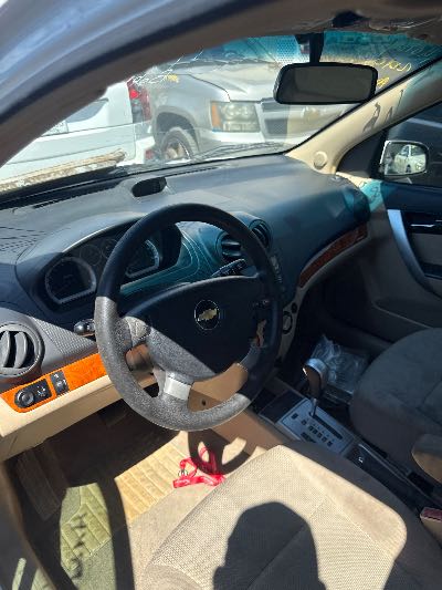 2010 Chevrolet Aveo Location - GM - Row 34 - Stock # H48961