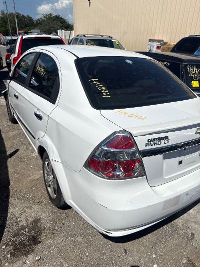 2010 Chevrolet Aveo Location - GM - Row 34 - Stock # H48961