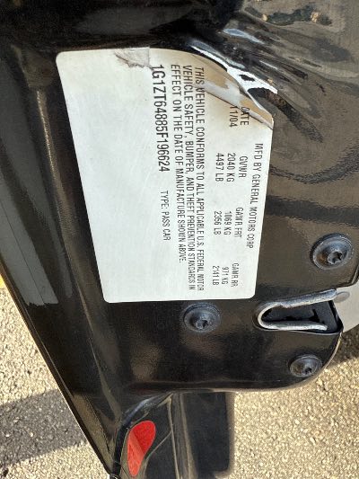 2005 Chevrolet Malibu MAXX Location - GM - Row 36 - Stock # H49033