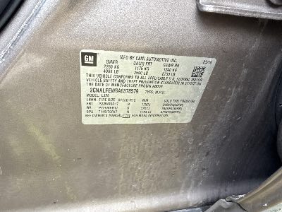 2010 Chevrolet Equinox Location - GM - Row 35 - Stock # H49092