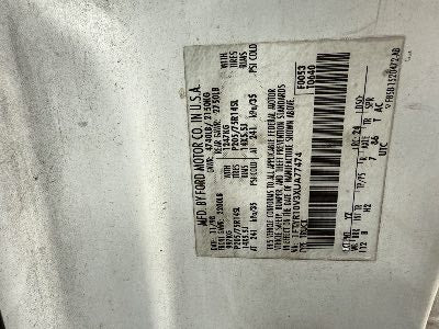 1999 Ford Ranger Location - Ford - Row 31 - Stock # H49005