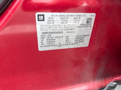 2015 Chevrolet Equinox Location - GM - Row 34 - Stock # H49116