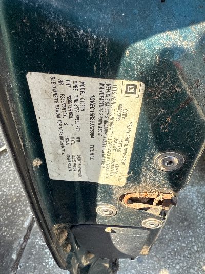 1997 GMC Suburban Location - Large Trucks & Vans - Row 26 - Stock # H49124