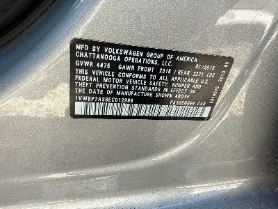 2014 Volkswagen Passat Location - Imports - Row 26 - Stock # H49051