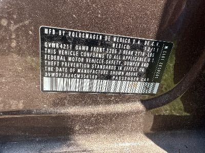 2012 Volkswagen Jetta Location - Imports - Row 16 - Stock # H49087